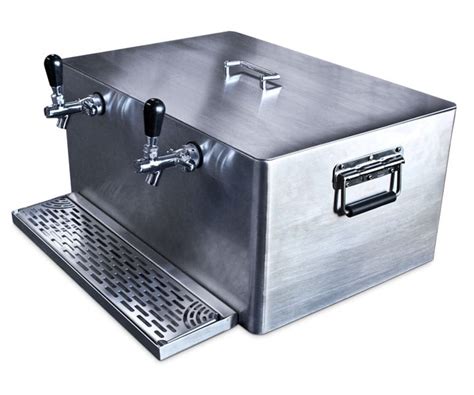 ubc group 4 tap stainless steel jockey box for sale|4 Tap Jockey Box Keg Cooler .